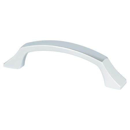 Berenson 96 mm CC Century Edge Pull with Polished Chrome 1208-1026-P